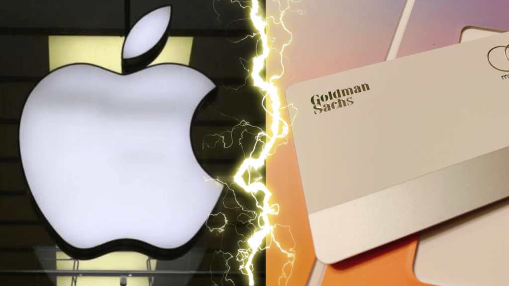 Apple is attempting to terminate its credit card partnership with Goldman Sachs.